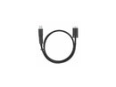 Targus 1M USB-C Male with Screw to USB-C Male Cable with USB-A Tether ACC1133GLX