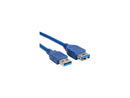 Rocstor 6FT USB 3.0 EXTENSION CABLE 6FT 1.83M F/M -TYPE A F/M BLUE Y10C262BL1