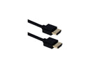 QVS 10ft High Speed HDMI UltraHD 4K with Ethernet Thin Flexible Cable