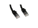 StarTech.com N6PATCH100BK 99.97 ft. (30.48 m) Cat 6 Black Snagless UTP Patch