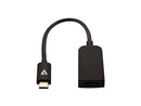 V7 USB-C m to HDMI f Adapter Black Slim V7UCHDMISL1E