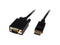 4XEM 6Ft DisplayPort To VGA M/M Adapter Cable