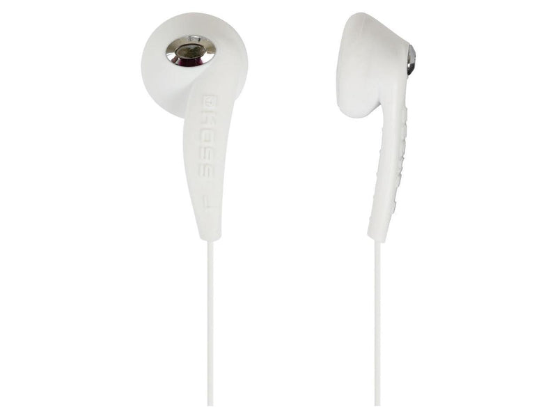 KOSS KE10W Koss ke10w in-ear earbuds with case (white)