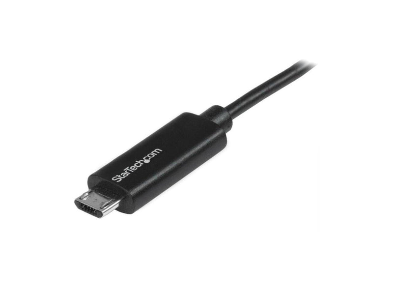 StarTech.com 1m 3 ft Micro-USB Cable with LED Charging Light - M/M - USB to