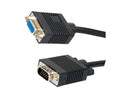 4XEM 15FT High Resolution Coax M/F VGA Extension Cable