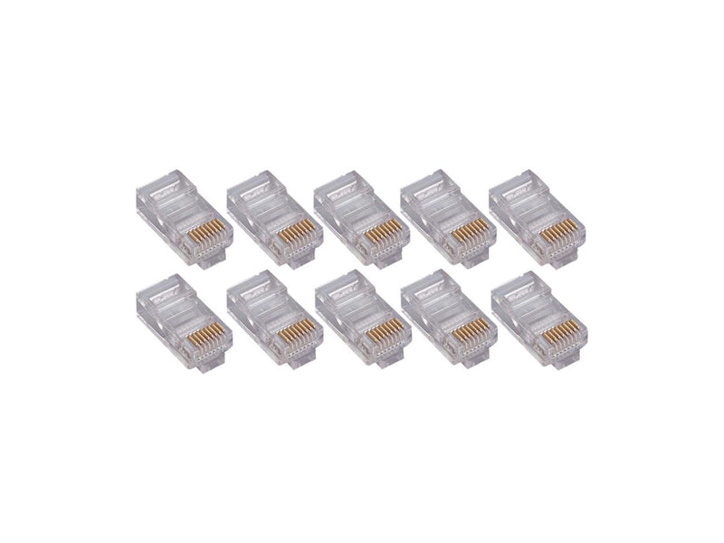 100PK CAT6 RJ45 MODULAR PLUG