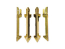 Carver Wood Products Stacking Supports 4/Set Brass CW07256