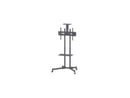 Manhattan 461238 Universal Economy Multimedia Tv Cart, Holds 37 To 70 Tvs; +/-