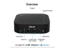 Asus NUC 14 Pro AI RNUC14LNKU7099NU Desktop Computer U7 258V 32GB 1TB SSD W1P