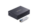 StarTech.com Gigabit Singlemode (SM) LC Fiber Media Converter, 10/100/1000 Mbps,