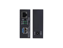 StarTech.com Gigabit Singlemode (SM) LC Fiber Media Converter, 10/100/1000 Mbps,