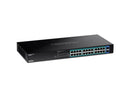 TRENDnet 26-Port Gigabit PoE+ Switch, 24 x 30W PoE+ Ports, 2 Gigabit SFP Slots,
