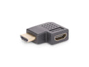 StarTech Right Angle HDMI 2.0 Adapter M to F Horizontal 90-Degree Port Saver