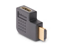 StarTech Right Angle HDMI 2.0 Adapter M to F Horizontal 90-Degree Port Saver