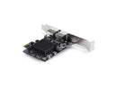 StarTech.com 2-Port 5G Gigabit PCIe Network Adapter Card - PCI Express LAN Card