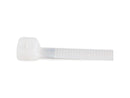 StarTech 100 Pack 8" White Large Nylon/Plastic Cable Ties TAA CBMZT8N