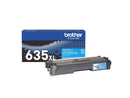 Brother Genuine TN635XLC High Yield Cyan Toner Cartridge, 1 Pack