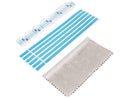 StarTech Privacy Screen Adhesive Strips and Mounting Tabs Installation Kit for