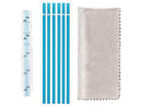StarTech Privacy Screen Adhesive Strips and Mounting Tabs Installation Kit for