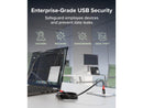 Plugable USBC-CC2M Black USB-C Cable, Data Blocker Charge Only, 240W (6.5 ft /
