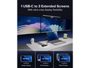 Plugable USB C to HDMI Multi Monitor Adapter | Triple 4K60 Displays | Driverless