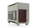 Thermaltake TR100 WS Matcha Green Mini Tower Chassis - Wood Front Trim - mITX