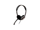 V7 HA212 Lightweight Stereo Headset with Microphone - Black & Grey