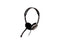 V7 HA212 Lightweight Stereo Headset with Microphone - Black & Grey