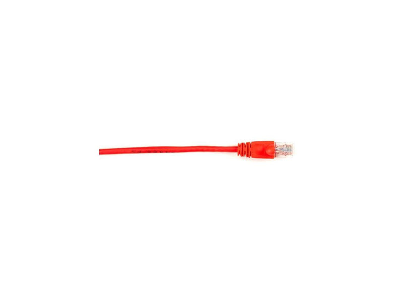 BLACK BOX CAT6PC-003-RD CAT6 250-MHZ STRANDED ETHERNET PATCH CABLE - UNSHIELDED