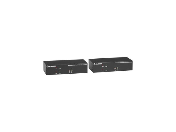 Black Box KVX Series KVXLCDPF-200 KVM Extender over Fiber - 4K, Dual-Head,
