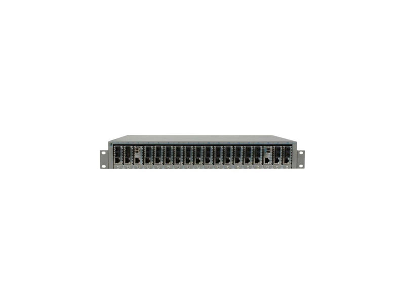 Omnitron miConverter 18-Module AC Powered Chassis