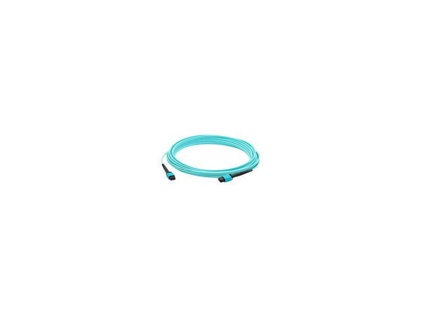 AddOn ADD-MPOMPO-1M5OM4 3.28 ft. Aqua MPO/MPO Female to Female Crossover OM4 12