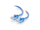 C2G 27142 7ft Cat6 550 MHz Snagless Patch Cable - Blue