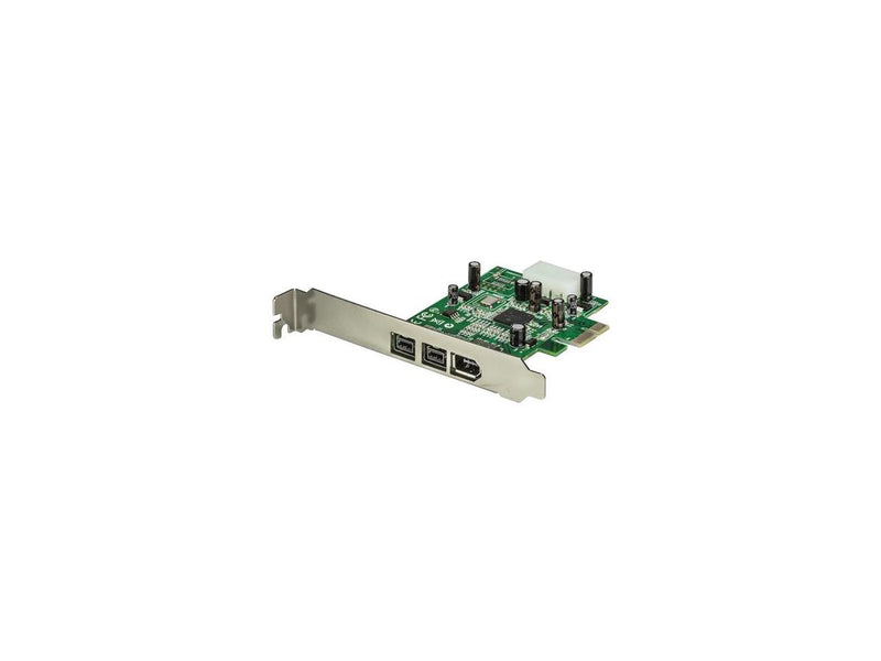 StarTech 3 Port 2b 1a PCI Express 1394 FireWire Adapter Card