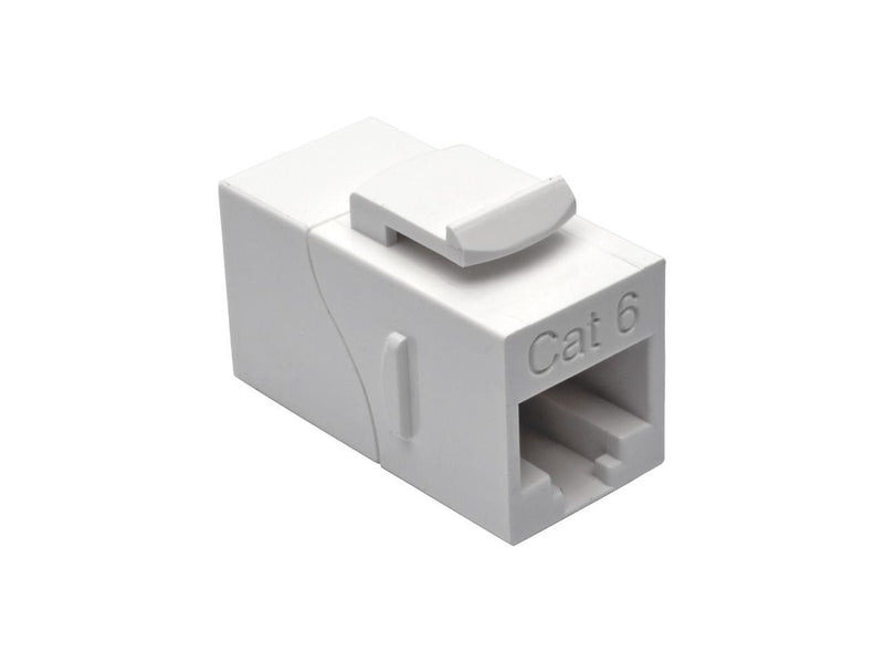 TRIPP LITE N235-001-WH Cat6 Straight-Through Modular In-Line Snap-In Coupler