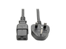 Tripp Lite Model P052-008 8 ft. UK Computer Power Cord, C19 to BS1363, 13A,