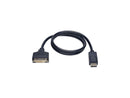 Tripp Lite P134-003 3 ft. DisplayPort Male to DVI-I Female Cable Adapter