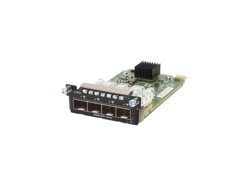 HPE Aruba 4-port 10GbE SFP+ Module for the Aruba 3810M Switch JL083A