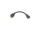 Tripp Lite 6in Power Cord Adapter Cable L5-20P to 5-15/20R with Locking
