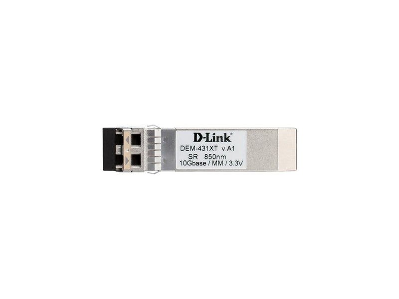 D-Link DEM-431XT 10GBase-SR SFP+ Transceiver 10 Gbps Duplex LC Connector