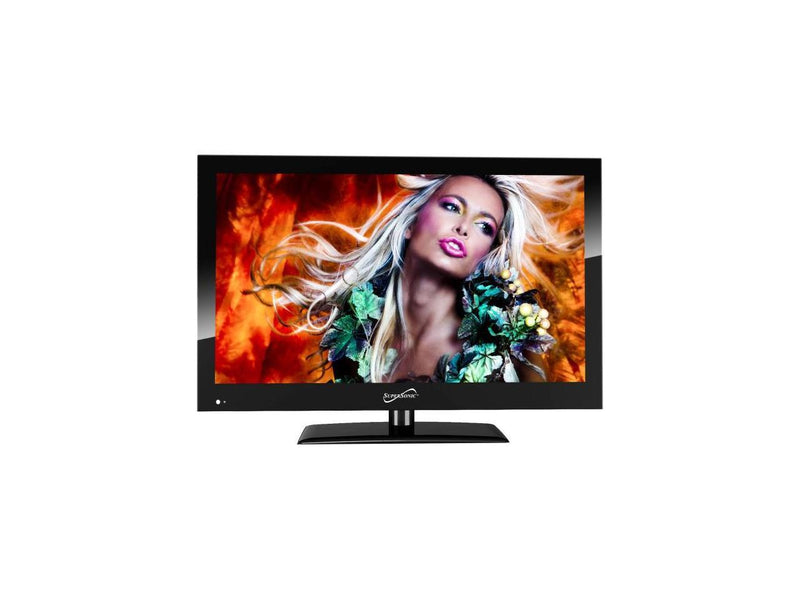 Supersonic 19" 1080p LED Widescreen HDTV W/ HDMI Input AC/DC CompatibleSC-1911