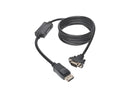 Tripp Lite P581-006-VGA-V2 6 ft. DisplayPort 1.2 to VGA Active Adapter Cable, DP