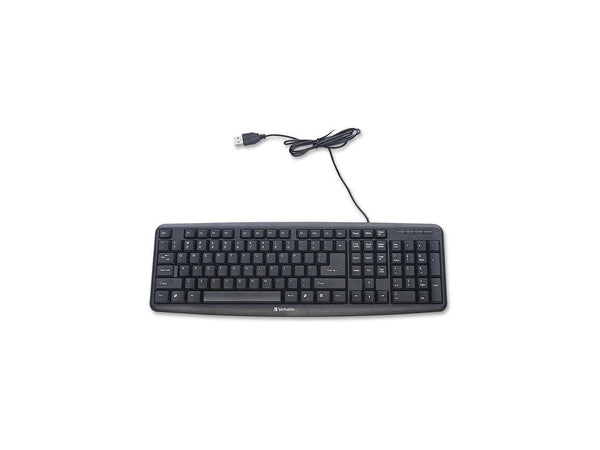 Verbatim 99201 Black USB 2.0 (also compatible with USB 1.1 ports) Wired Keyboard