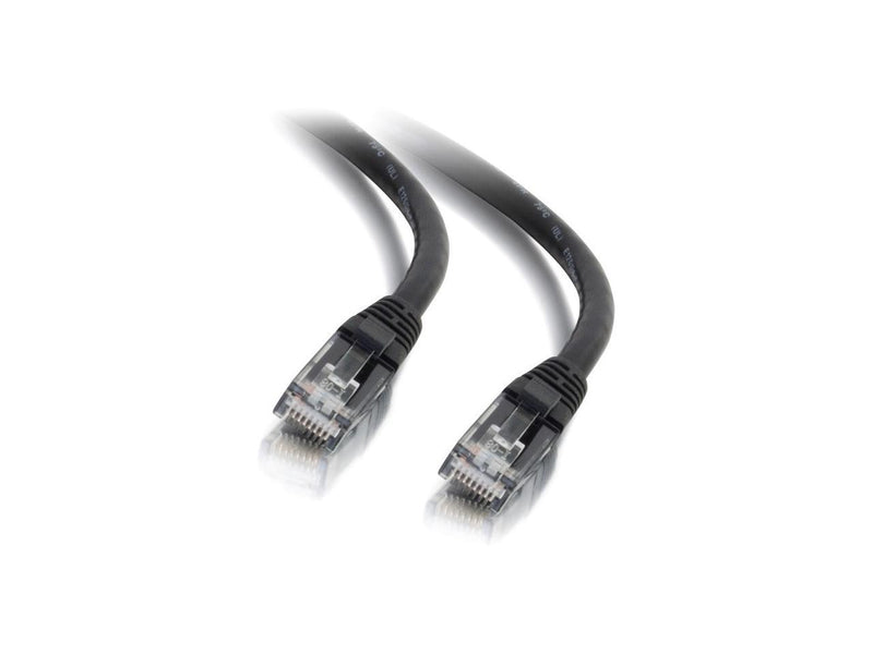 C2G 27150 1ft Cat6 550 MHz Snagless Patch Cable - Black