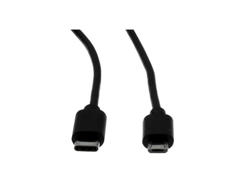 Rocstor Y10C140-B1 3ft Premier USB-C to Micro-B Cable - M/M - Black