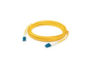 Addon 0.5M Lc (Male) To Lc (Male) Yellow Os1 Simplex Fiber Ofnr (Riser-Rated)