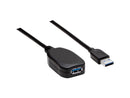 MANHATTAN 150712 A-Male to A-Female SuperSpeed USB 3.0 Active Extension Cable,
