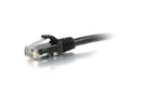 C2G 7FT CAT6A SNAGLESS UNSHIELDED (UTP) NETWORK PATCH CABLE - BLACK