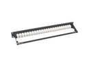 Tripp Lite N254-024-6A 24-Port Rackmount Cat6A Feedthrough Patch Panel Rj45