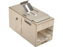 Tripp Lite Cat6a Straight-Through Modular Shielded In-Line Snap-In Coupler (RJ45